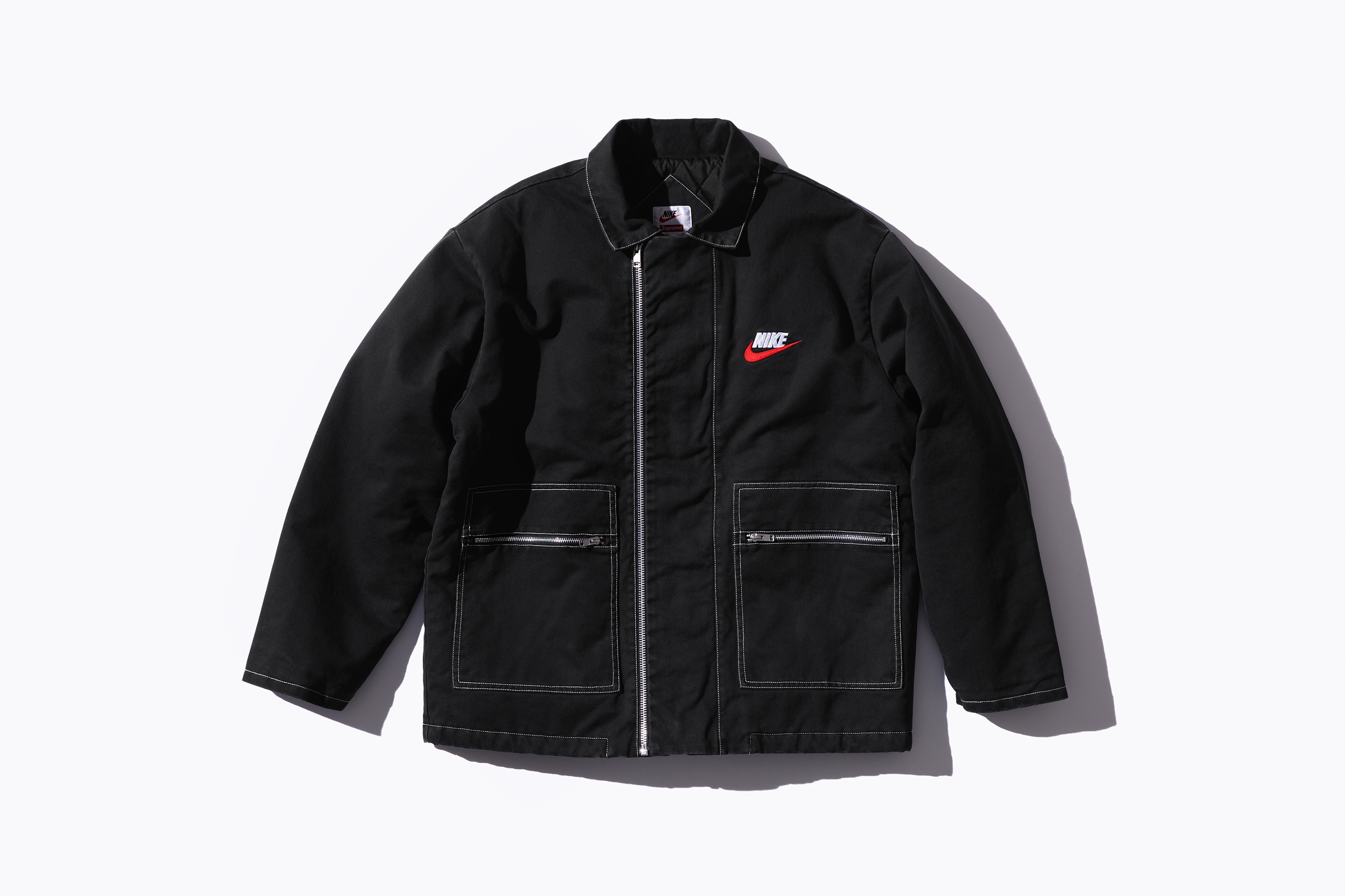 Supreme®/Nike® Double Zip Quilted Work Jacket view 13